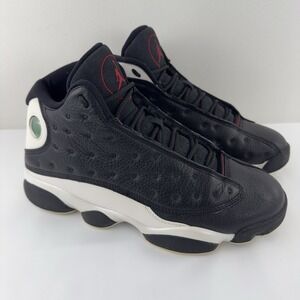 Nike‎ Air Jordan 13 Retro Black Red White Men's Basketball Shoes Size 10